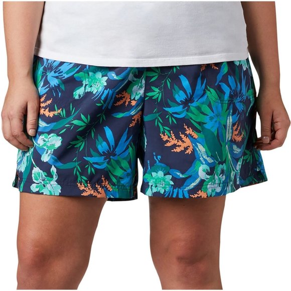 Columbia Pants - Columbia Women's Sandy River Ii Printed Short INSEAM 5" OMNISHADE Select a size